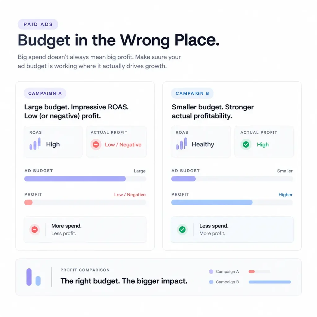 Budget in the wrong place